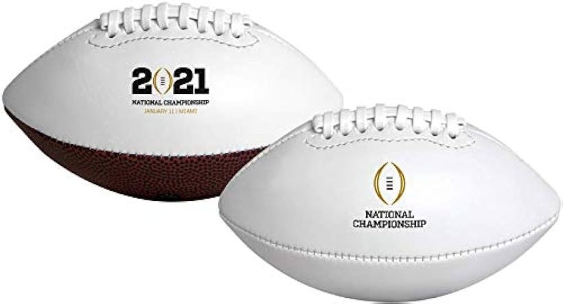 2020-2021 Official NCAA College Football National Championship Dueling Football - A Must-Have for Fans