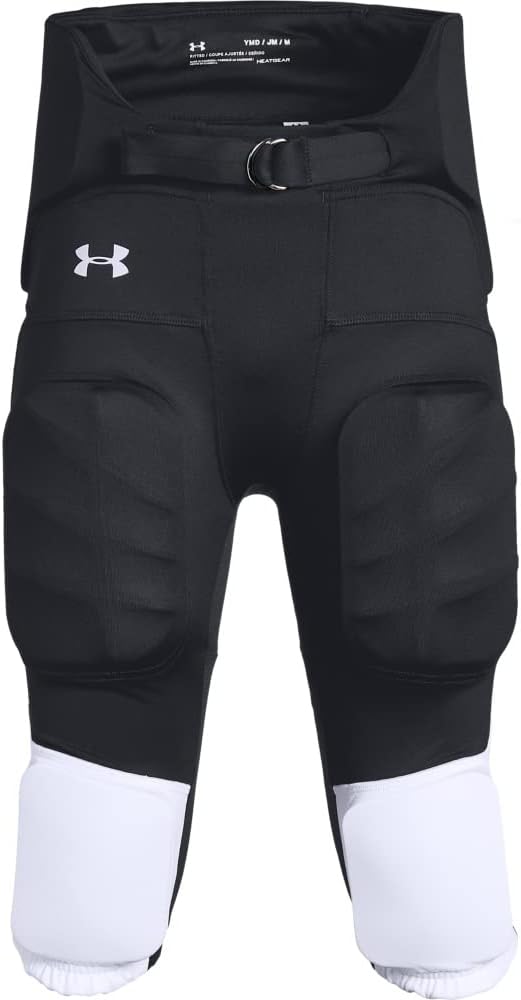 Under Armour Integrated Soccer Pants with HEX Padding - Ultimate Protection for Youth and Adults in White, Adult - Medium