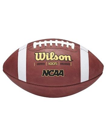 Wilson 1005 NCAA Leather Game Football - Unrivaled